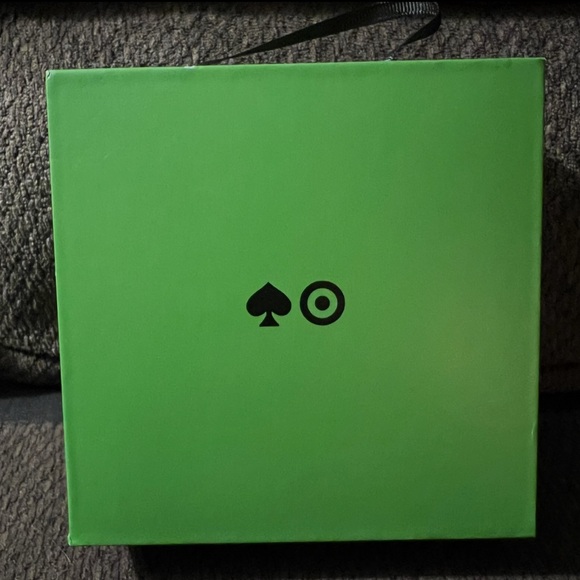 New Kate Spade x Target Limited Edition Blue Floral Earrings - Picture 2 of 2